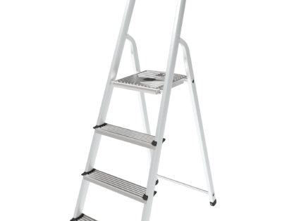 Sencys huishoudtrap aluminium 4-treeds